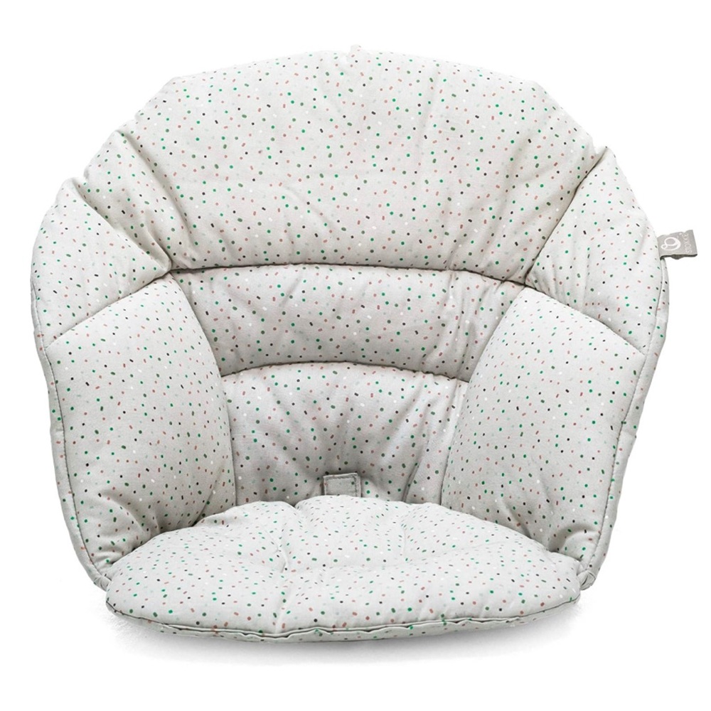 Stokke brand Clikk Cushion in Grey Sprinkles, used only one and like new